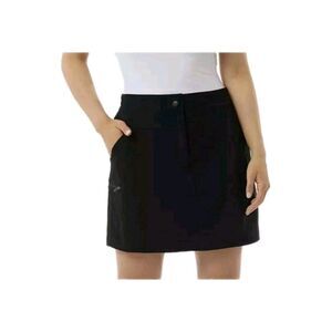 32 Degrees Ladies' Tech Skort Inner Layer Shorts Elastic Waist Black Size Small